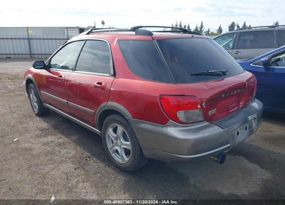 2002 SUBARU IMPREZA OUTBACK SPORT VIN: JF1GG68572G818127
