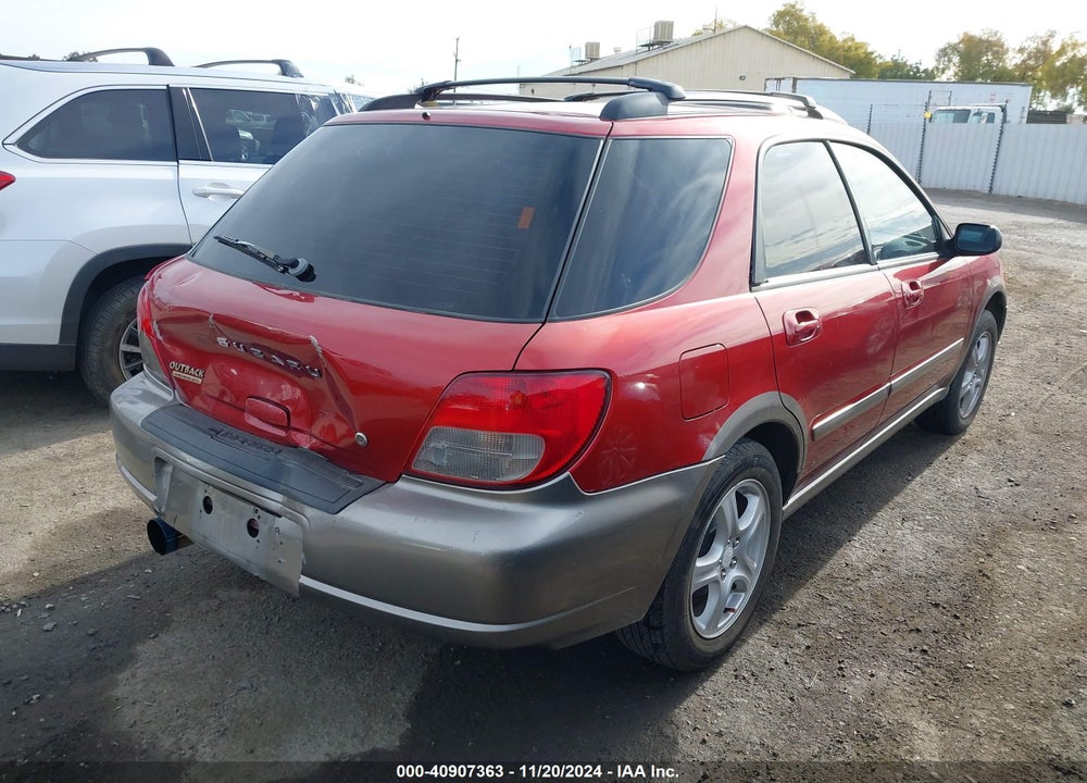 2002 SUBARU IMPREZA OUTBACK SPORT VIN: JF1GG68572G818127