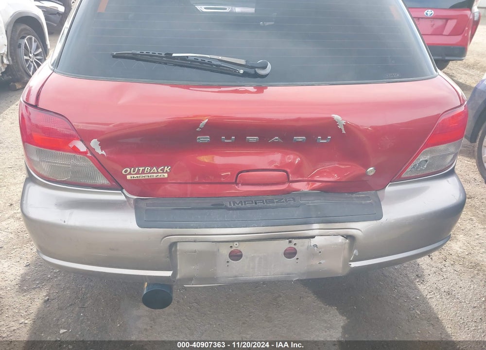 2002 SUBARU IMPREZA OUTBACK SPORT VIN: JF1GG68572G818127