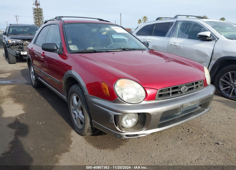 2002 SUBARU IMPREZA OUTBACK SPORT VIN: JF1GG68572G818127