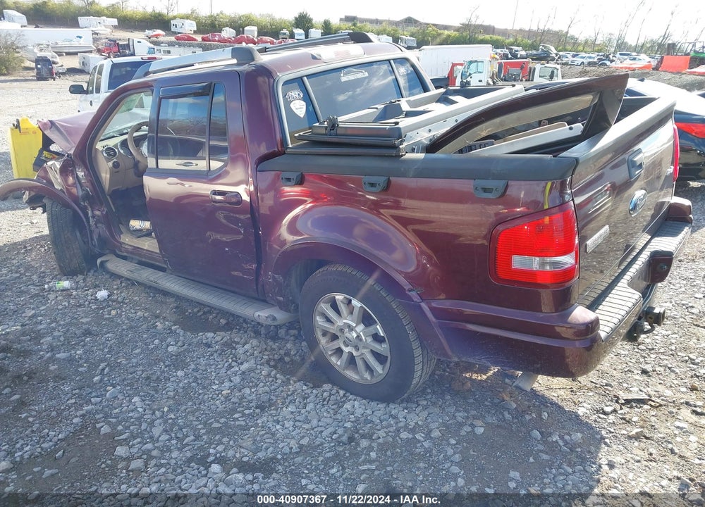 2007 FORD EXPLORER SPORT TRAC LIMITED VIN: 1FMEU53K97UB18020