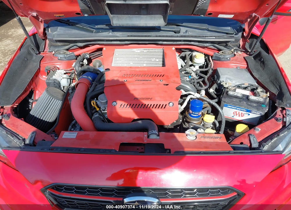 2018 SUBARU WRX LIMITED VIN: JF1VA1H68J9824185