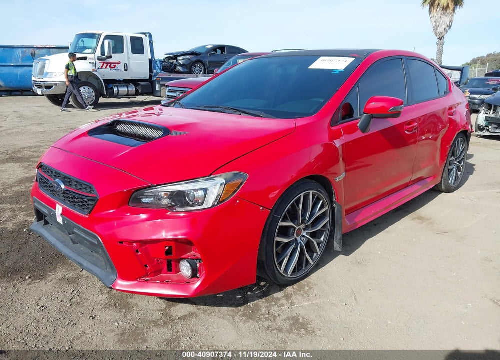 2018 SUBARU WRX LIMITED VIN: JF1VA1H68J9824185