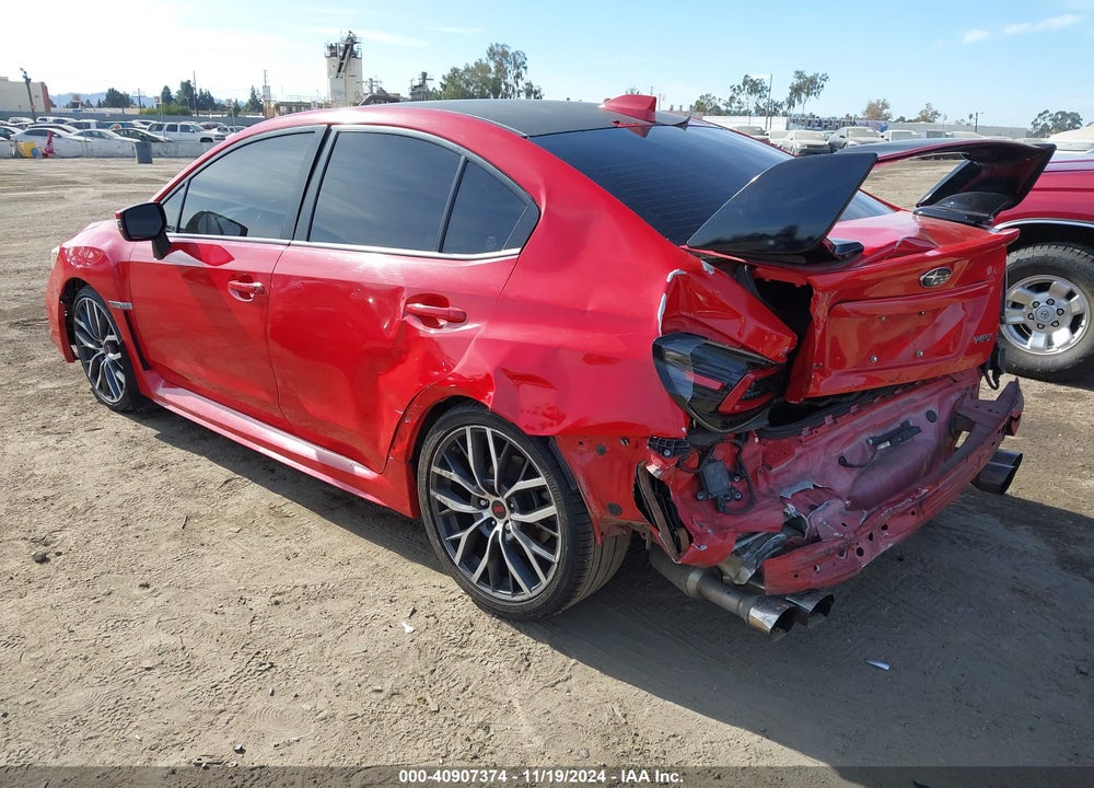 2018 SUBARU WRX LIMITED VIN: JF1VA1H68J9824185