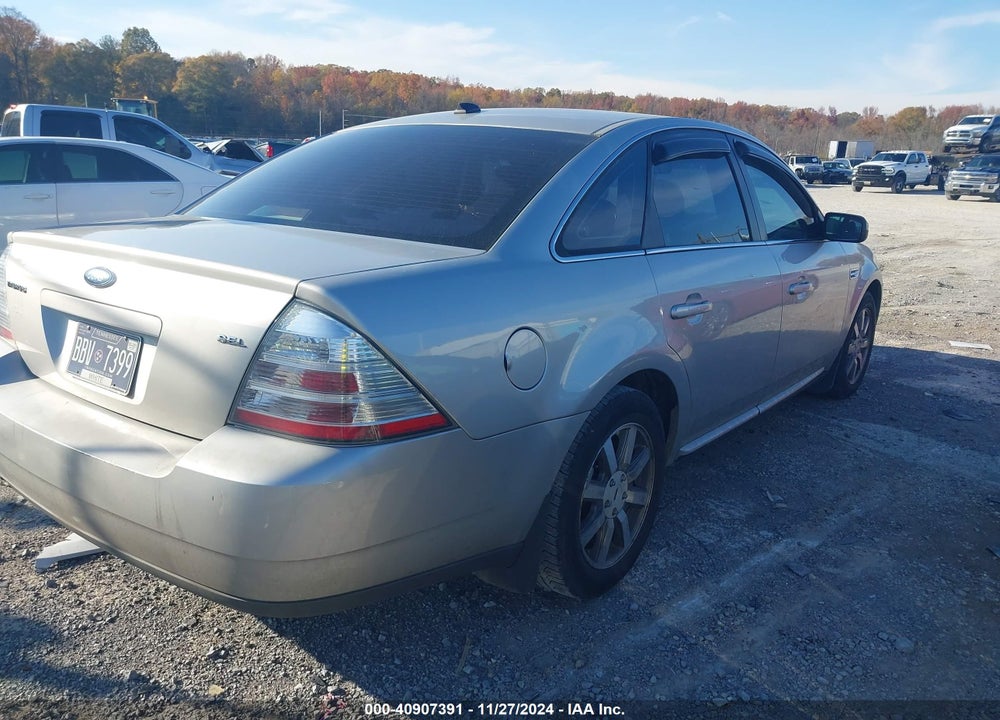 2008 FORD TAURUS SEL VIN: 1FAHP24WX8G162302