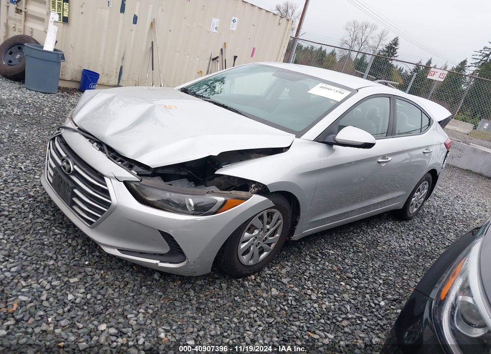 2017 HYUNDAI ELANTRA SE VIN: 5NPD74LF8HH164986