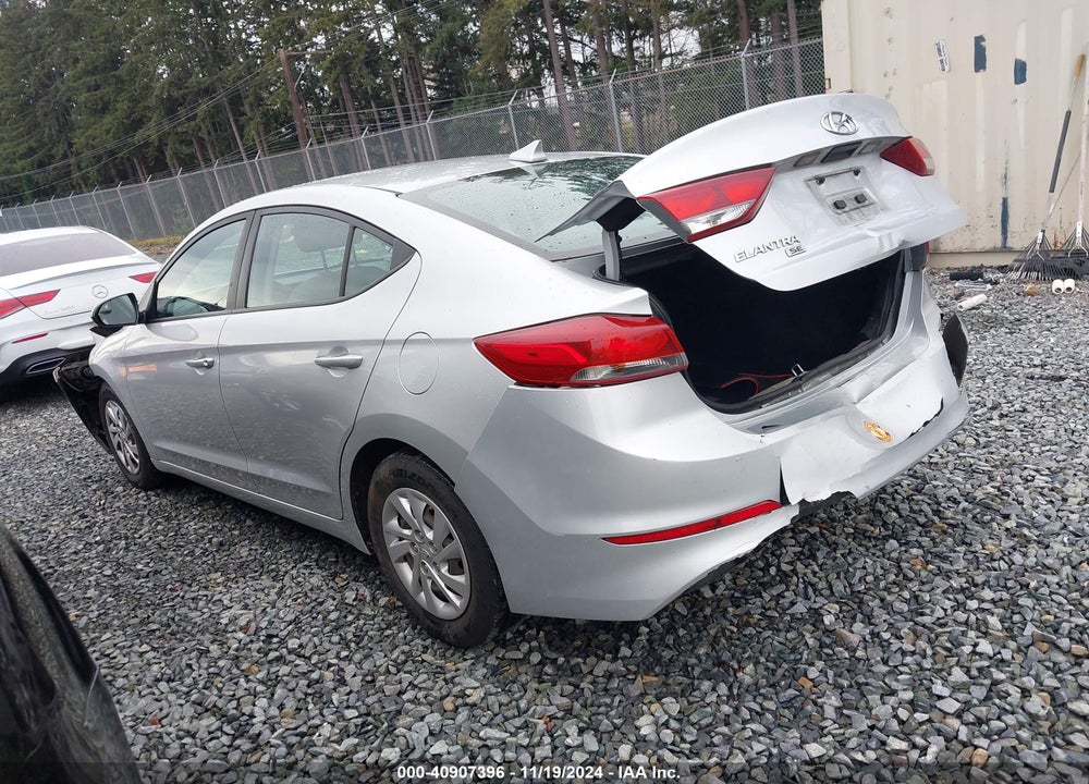 2017 HYUNDAI ELANTRA SE VIN: 5NPD74LF8HH164986
