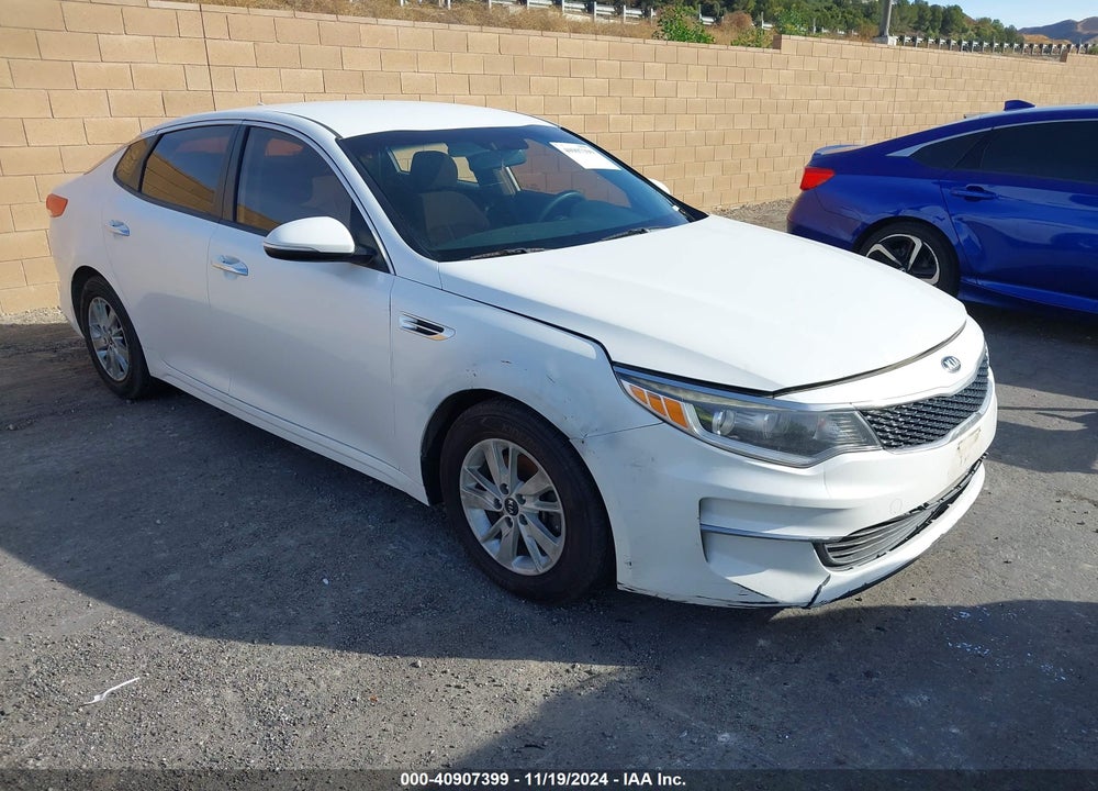 2016 KIA OPTIMA LX VIN: KNAGT4L38G5101574