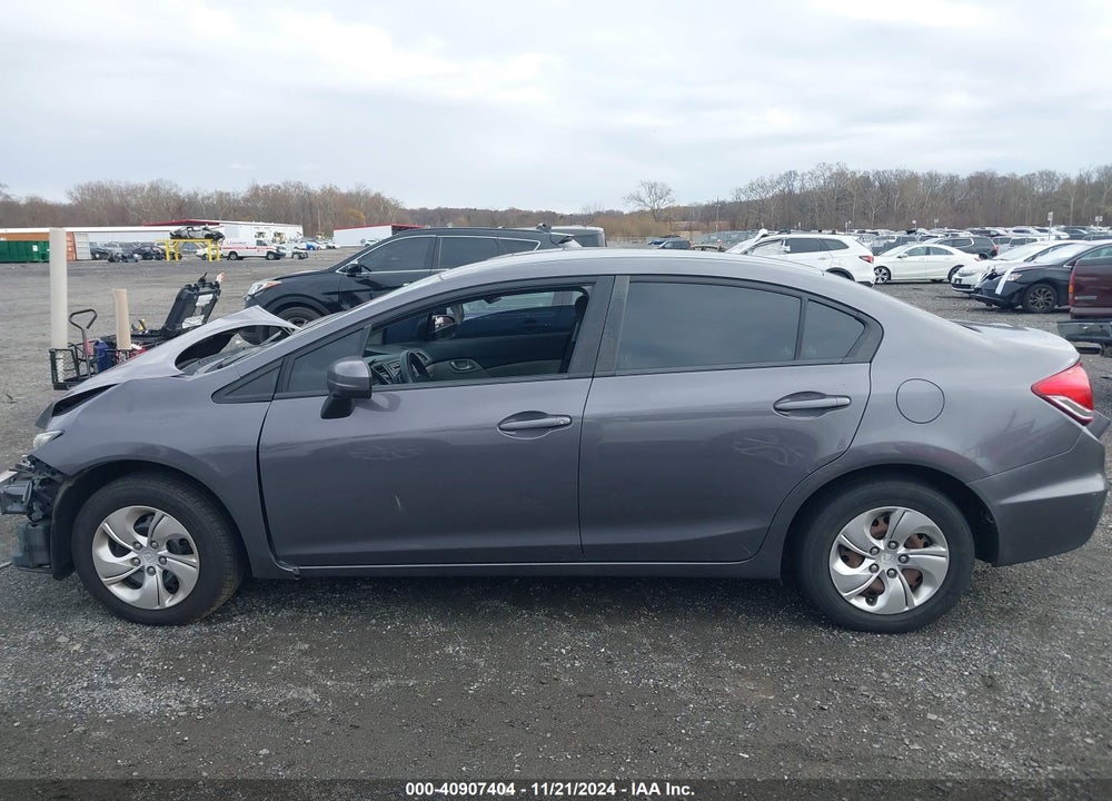 2015 HONDA CIVIC VIN: 19XFB2F54FE701370