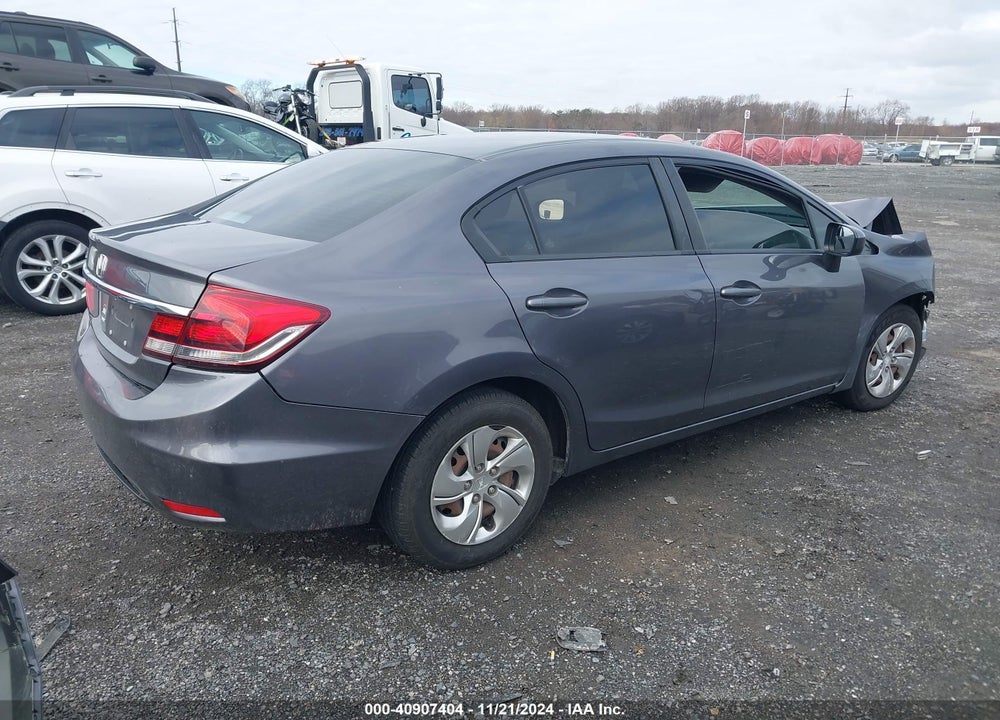 2015 HONDA CIVIC VIN: 19XFB2F54FE701370