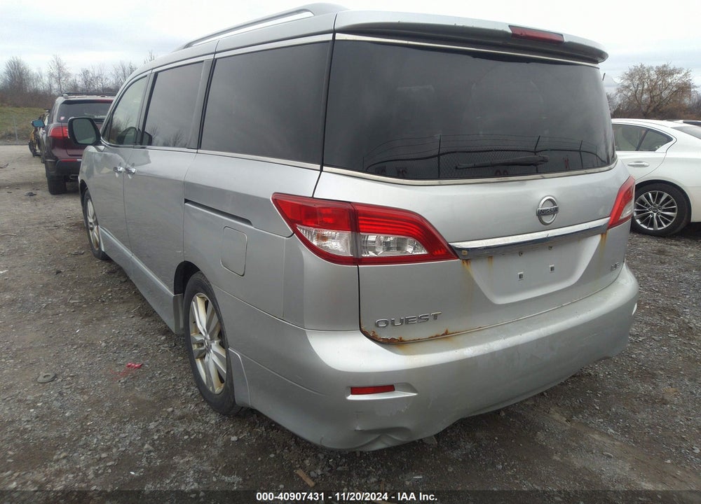 2013 NISSAN QUEST LE VIN: JN8AE2KP7D9067163