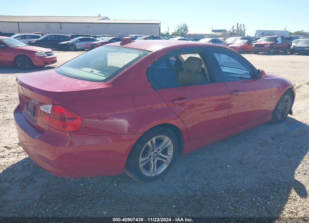 2008 BMW 328I VIN: WBAVA33598K053711