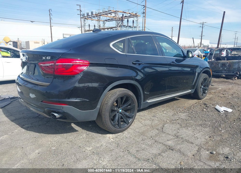 2015 BMW X6 XDRIVE35I VIN: 5UXKU2C53F0F96280