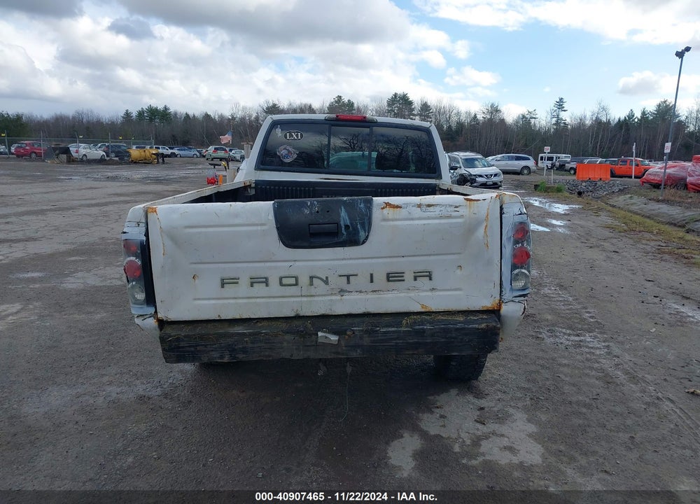 2002 NISSAN FRONTIER XE-V6 VIN: 1N6ED26Y32C315957