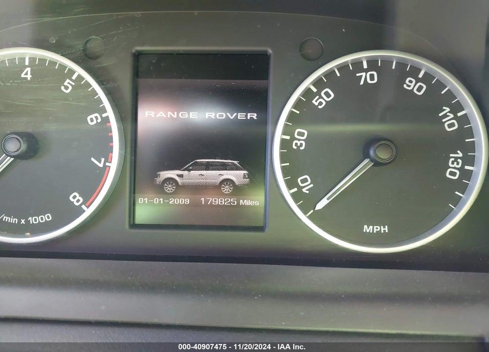 2011 LAND ROVER RANGE ROVER SPORT HSE VIN: SALSK2D45BA294318