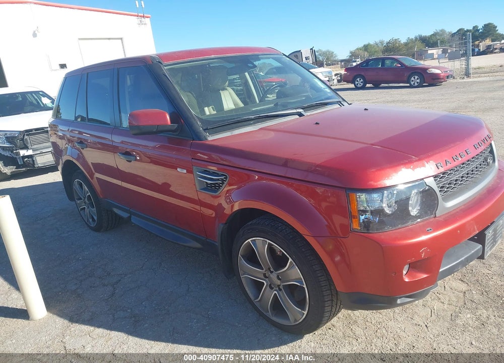 2011 LAND ROVER RANGE ROVER SPORT HSE VIN: SALSK2D45BA294318