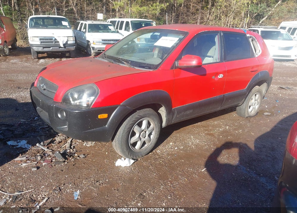 2005 HYUNDAI TUCSON GLS/LX VIN: KM8JN12D15U152974