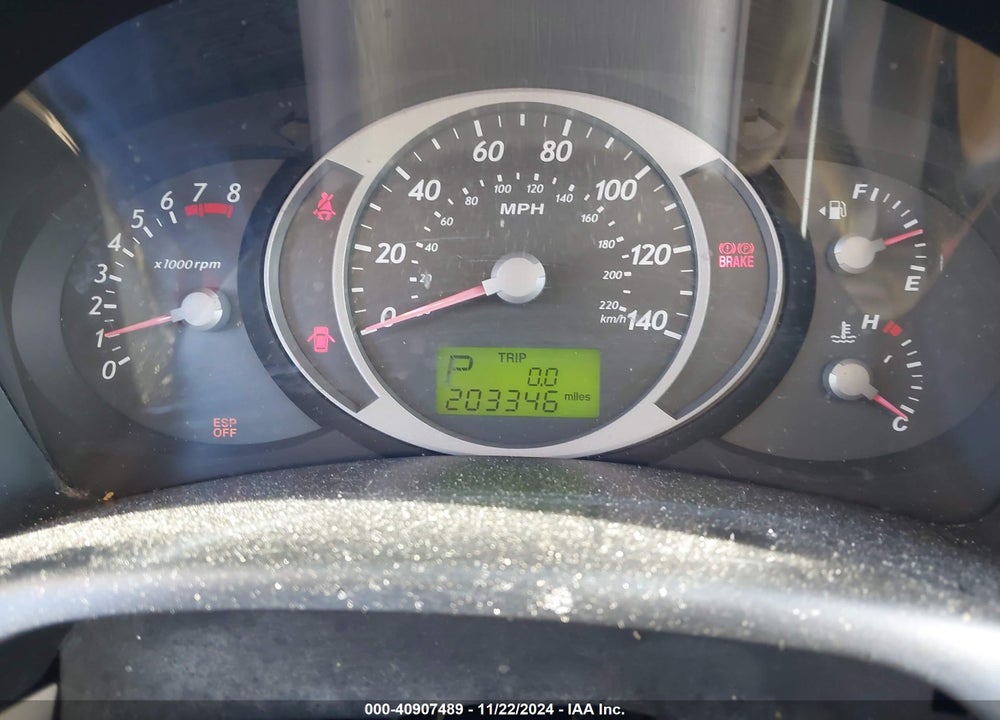 2005 HYUNDAI TUCSON GLS/LX VIN: KM8JN12D15U152974