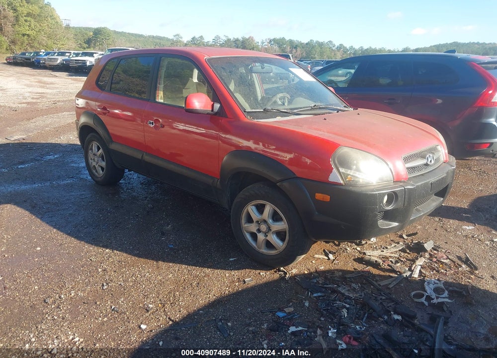 2005 HYUNDAI TUCSON GLS/LX VIN: KM8JN12D15U152974