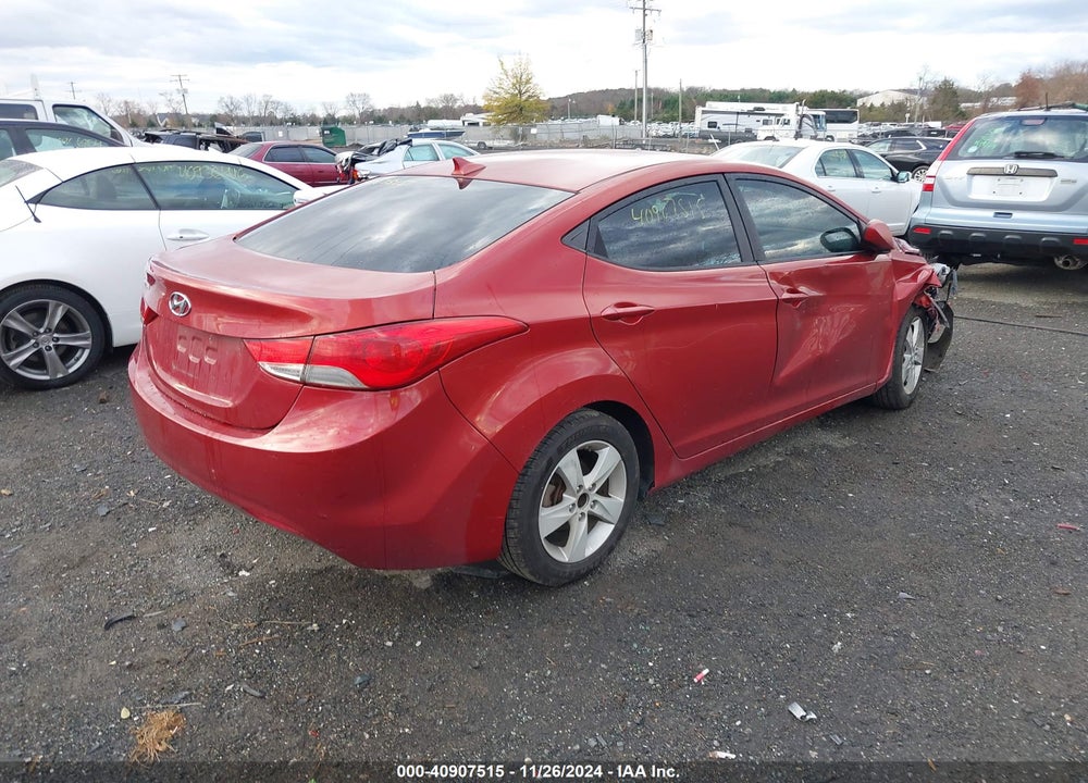 2011 HYUNDAI ELANTRA GLS (ULSAN PLANT) VIN: KMHDH4AE7BU138055