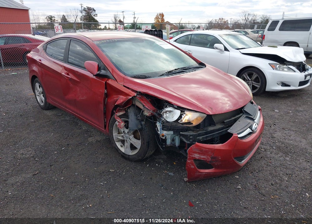 2011 HYUNDAI ELANTRA GLS (ULSAN PLANT) VIN: KMHDH4AE7BU138055