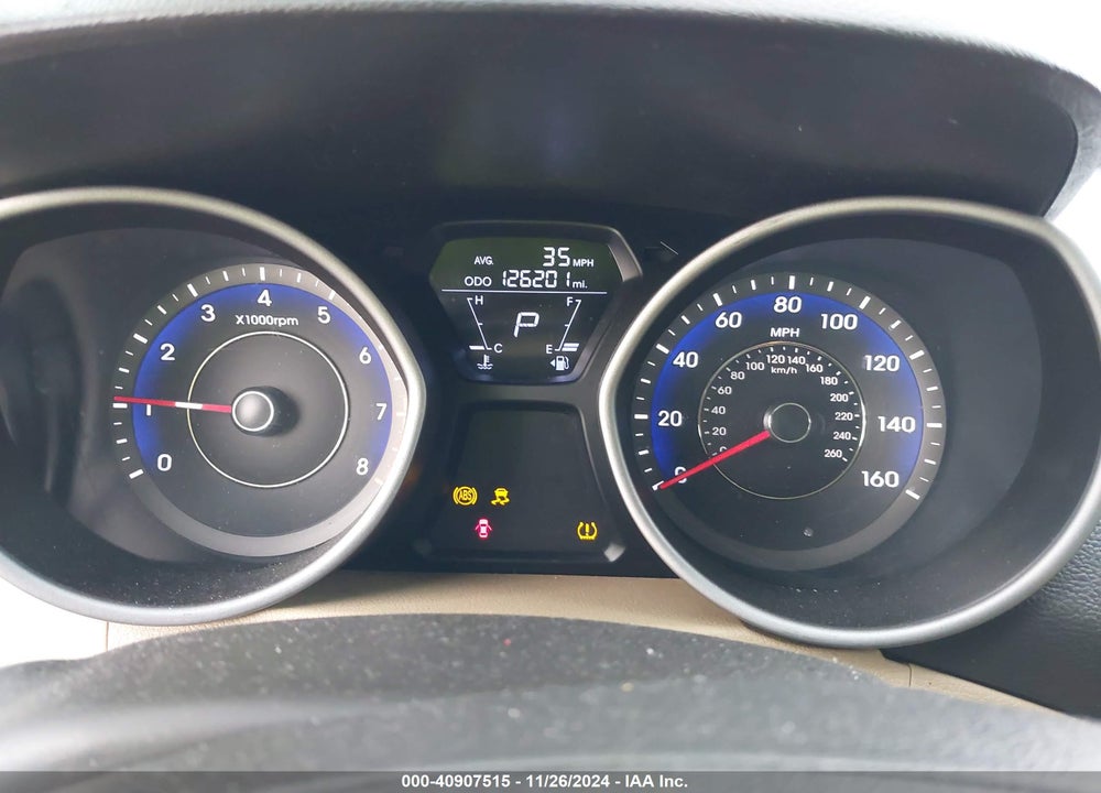 2011 HYUNDAI ELANTRA GLS (ULSAN PLANT) VIN: KMHDH4AE7BU138055