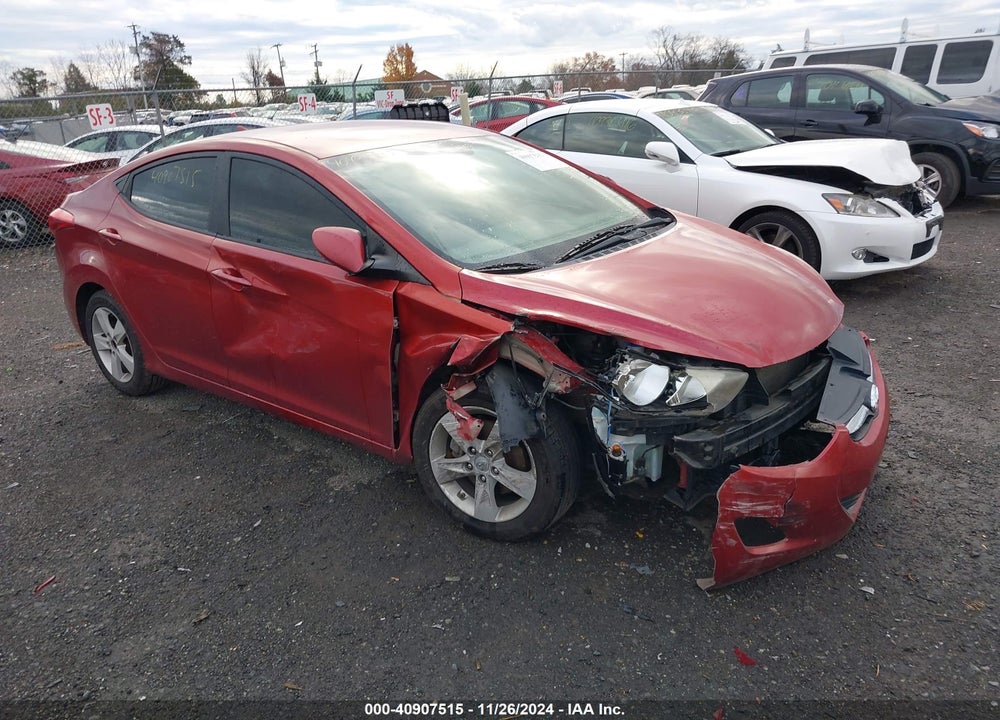 2011 HYUNDAI ELANTRA GLS (ULSAN PLANT) VIN: KMHDH4AE7BU138055