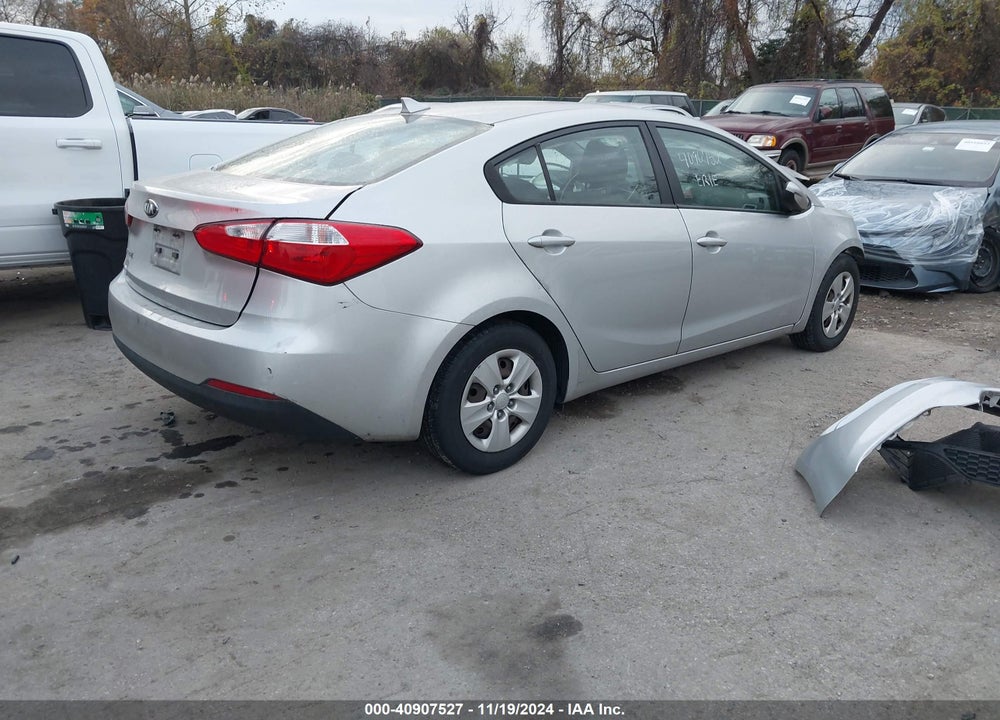 2016 KIA FORTE LX VIN: KNAFK4A64G5495103