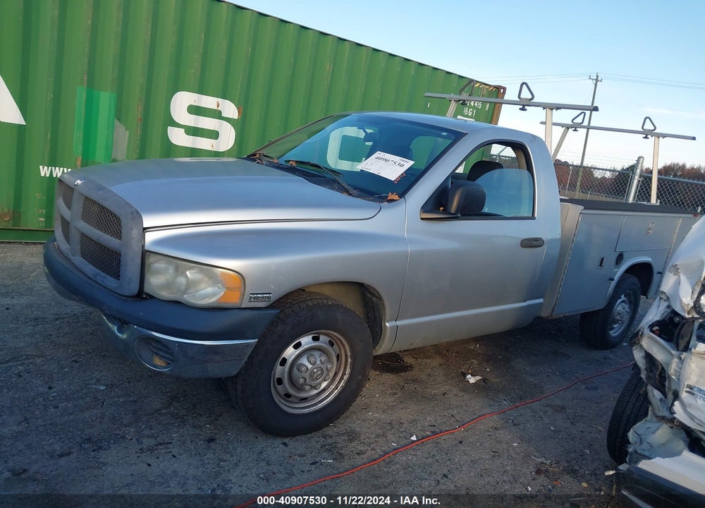 2005 DODGE RAM 2500 ST VIN: 3D6WR26D35G831527