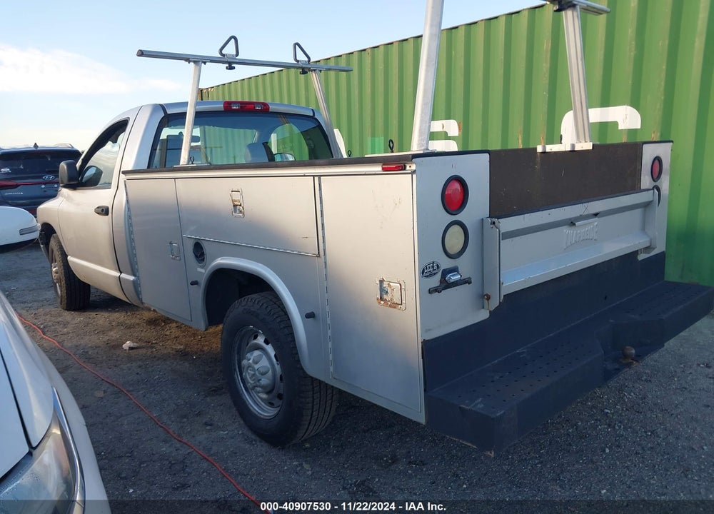 2005 DODGE RAM 2500 ST VIN: 3D6WR26D35G831527
