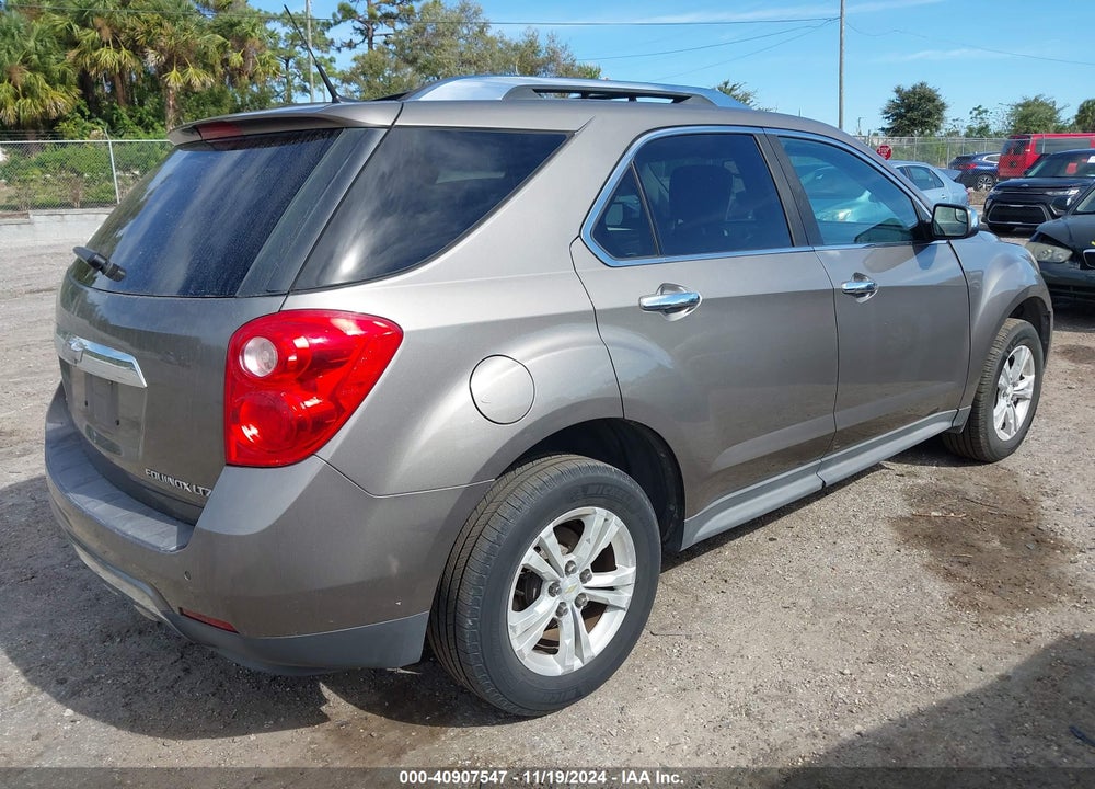2012 CHEVROLET EQUINOX LTZ VIN: 2GNALFEK5C6244559