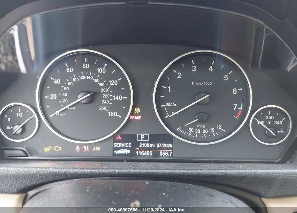 2014 BMW 328I VIN: WBA3C1C53EK111717