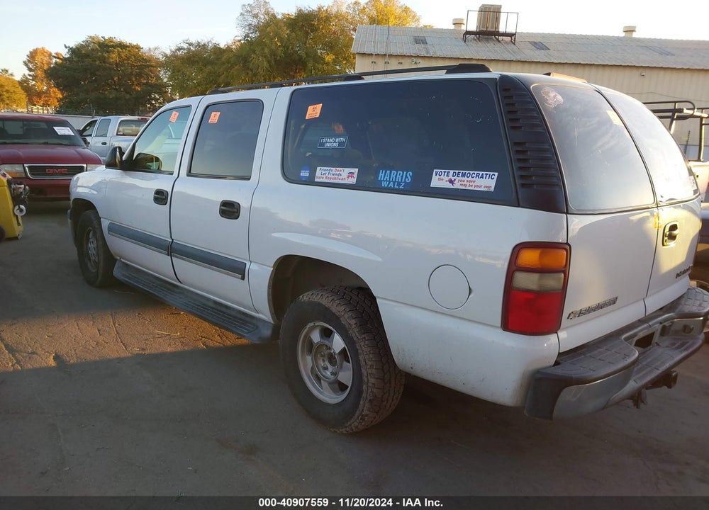 2003 CHEVROLET SUBURBAN 1500 LS VIN: 3GNEC16T83G218618