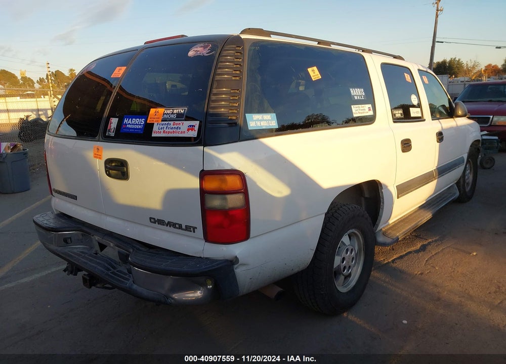 2003 CHEVROLET SUBURBAN 1500 LS VIN: 3GNEC16T83G218618