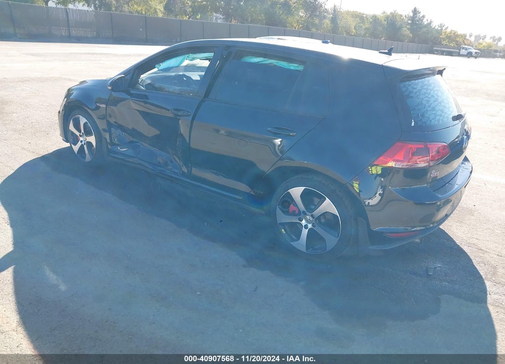 2017 VOLKSWAGEN GOLF GTI AUTOBAHN 4-DOOR/S 4-DOOR/SE 4-DOOR/SPORT 4-DOOR VIN: 3VW447AU1HM056289