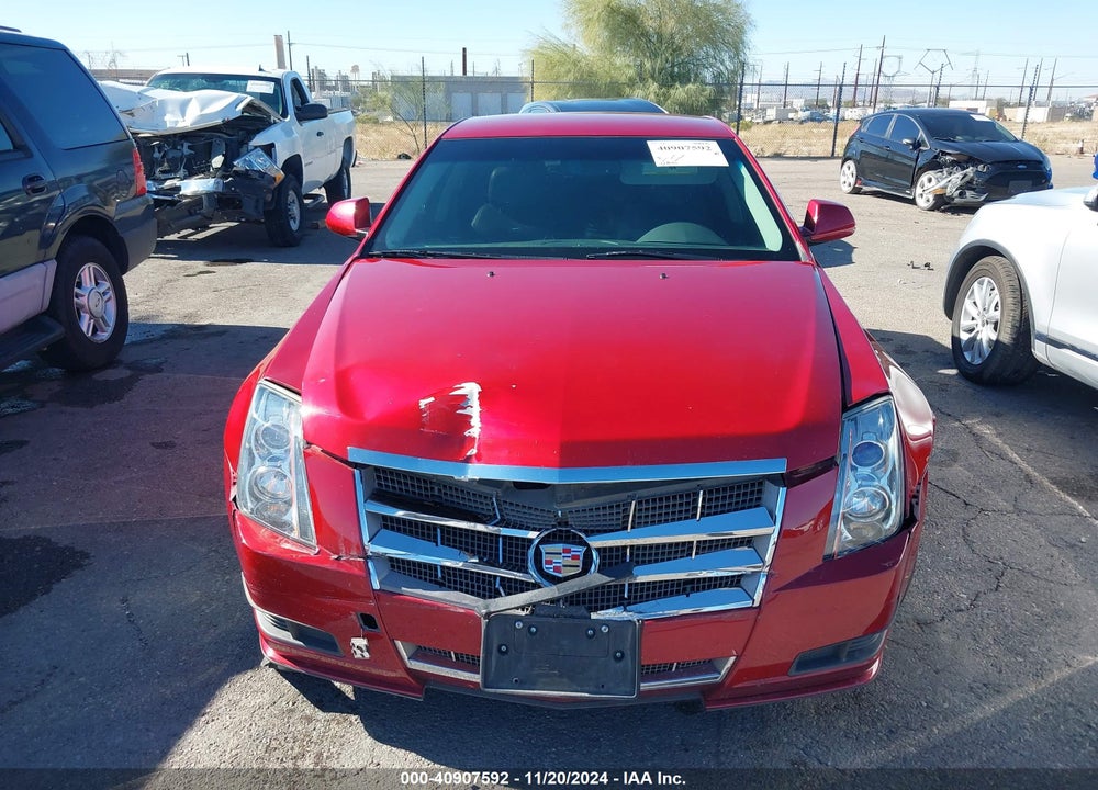 2011 CADILLAC CTS LUXURY VIN: 1G6DE5EY2B0102842