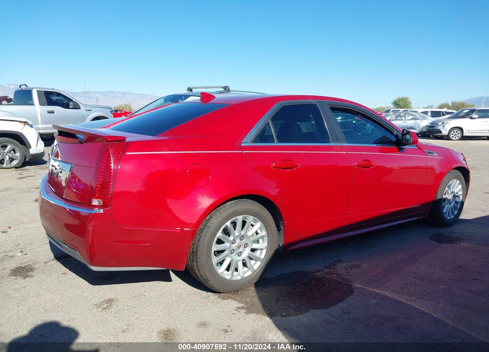 2011 CADILLAC CTS LUXURY VIN: 1G6DE5EY2B0102842