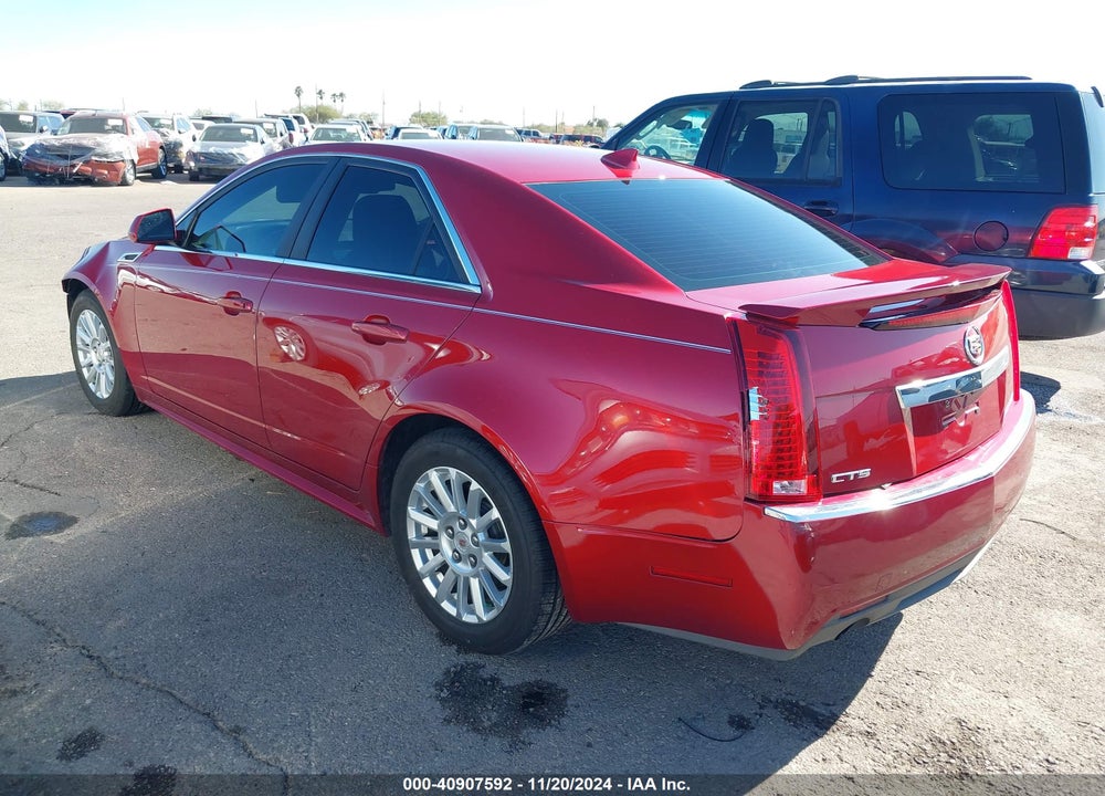 2011 CADILLAC CTS LUXURY VIN: 1G6DE5EY2B0102842