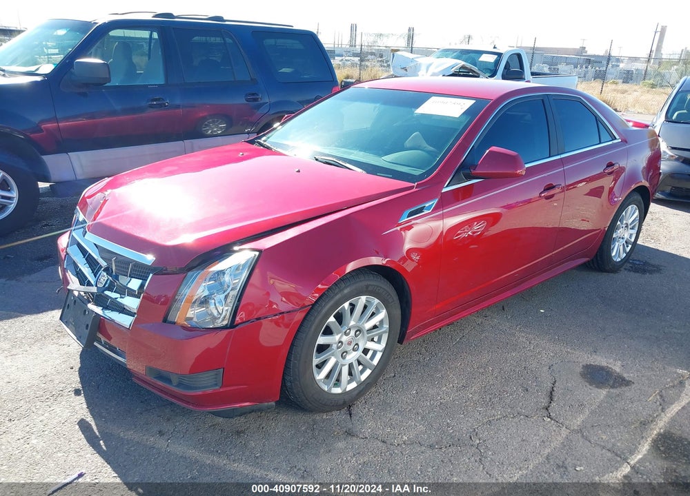 2011 CADILLAC CTS LUXURY VIN: 1G6DE5EY2B0102842