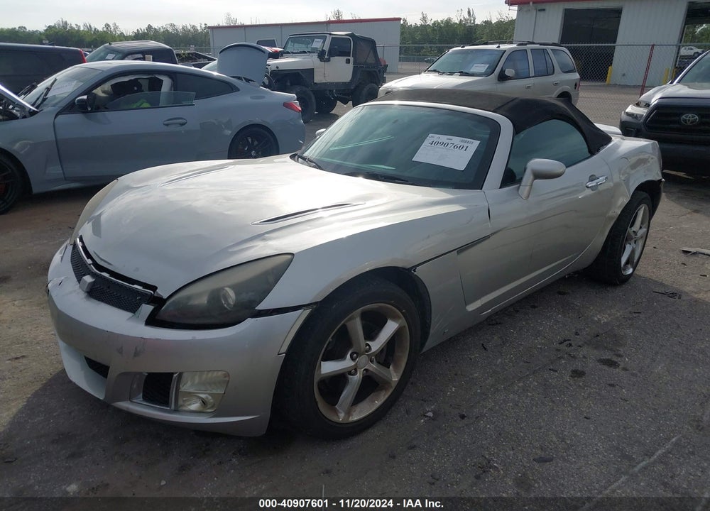 2009 SATURN SKY RED LINE VIN: 1G8MT35X39Y104930
