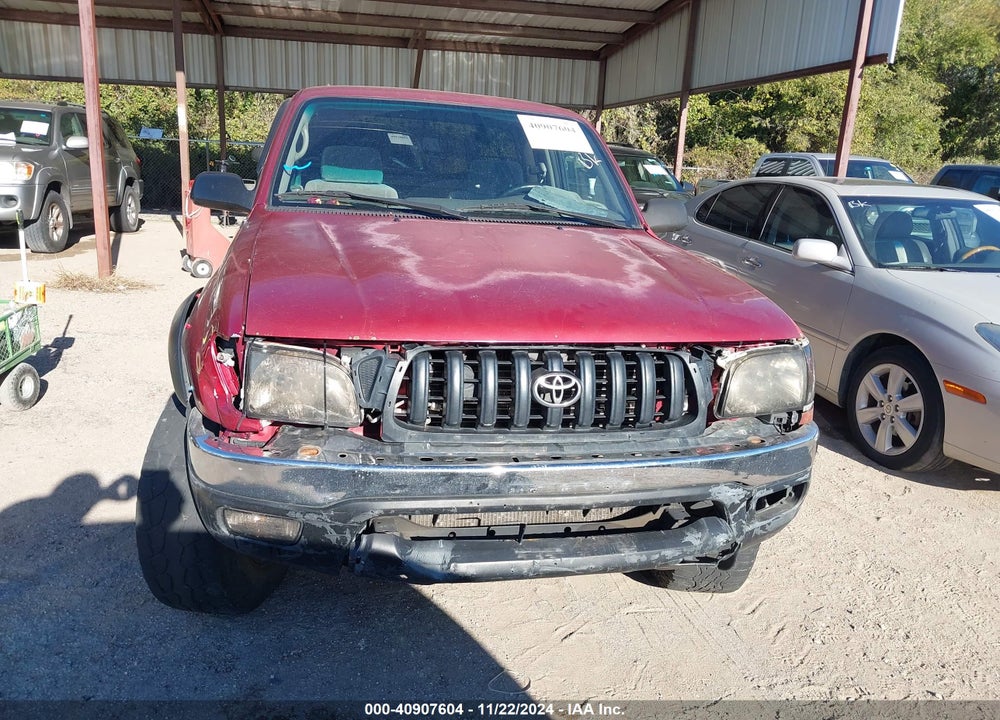 2001 TOYOTA TACOMA PRERUNNER V6 VIN: 5TESN92N31Z879535