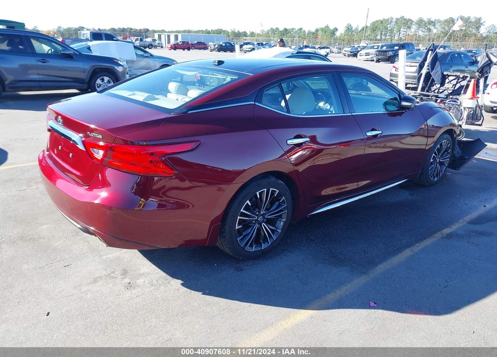2016 NISSAN MAXIMA 3.5 PLATINUM VIN: 1N4AA6AP8GC900773
