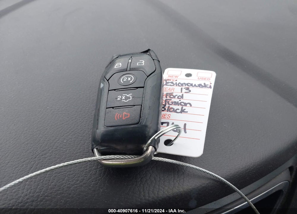 2013 FORD FUSION TITANIUM VIN: 3FA6P0D94DR333067