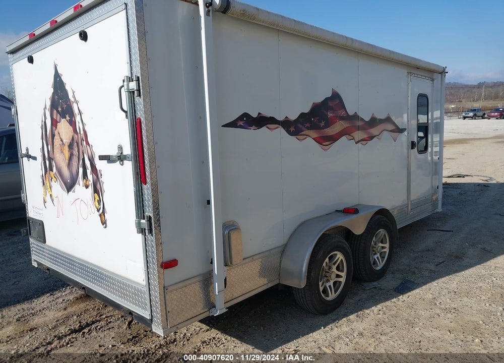 2016 CYNERGY CARGO LLC TRAILER VIN: 55YBE1621GN012807
