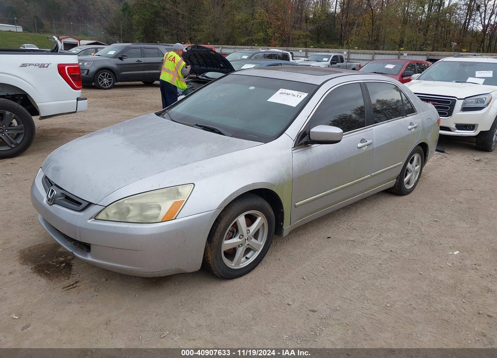 2003 HONDA ACCORD 2.4 EX VIN: 1HGCM56653A141589