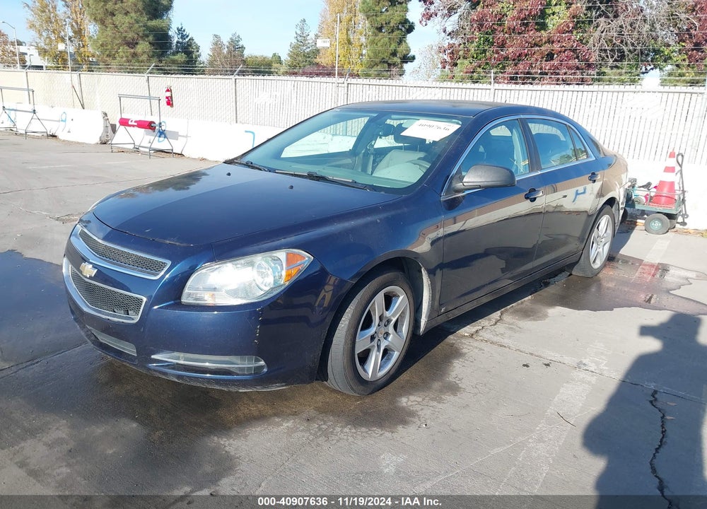 2009 CHEVROLET MALIBU LS VIN: 1G1ZG57B89F235126