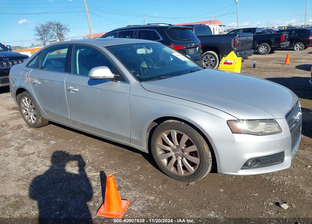 2009 AUDI A4 2.0T PREMIUM VIN: WAUSF78K89A097037