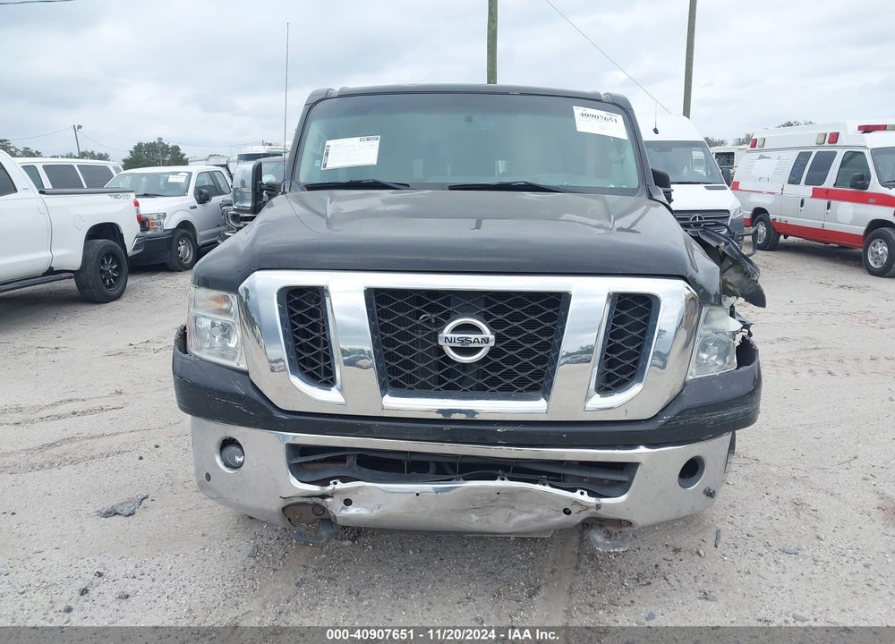 2016 NISSAN NV PASSENGER NV3500 HD SL V8 VIN: 5BZAF0AA3GN850907