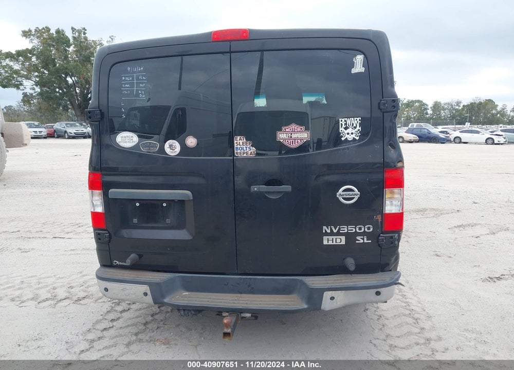 2016 NISSAN NV PASSENGER NV3500 HD SL V8 VIN: 5BZAF0AA3GN850907