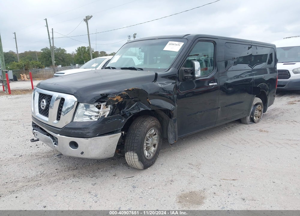 2016 NISSAN NV PASSENGER NV3500 HD SL V8 VIN: 5BZAF0AA3GN850907